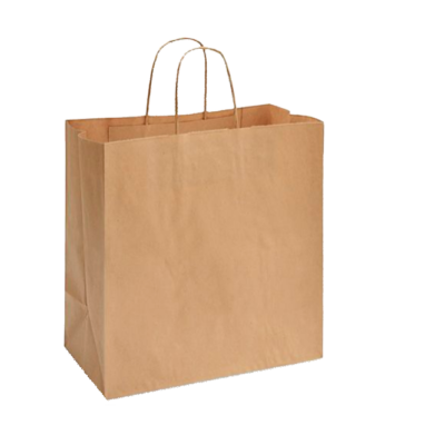 Frontenac Paper Shopping Bags with Handles – 10″ x 5″ x 13″, Kraft, 250/Case