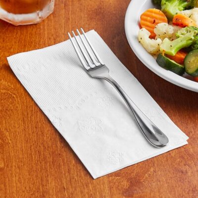 Koality Dinner Napkins – 1-Ply, Virgin, 1/8 Fold, 42 x 42 cm, 4000 pcs