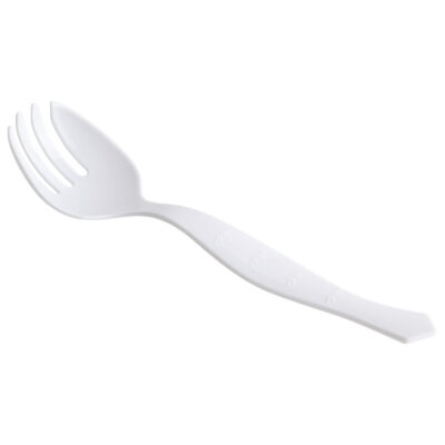 White Serving Forks – 10″, 72 pcs per case