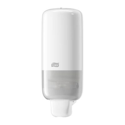 Tork S4 Push-Style Skincare Dispenser – White, 1L