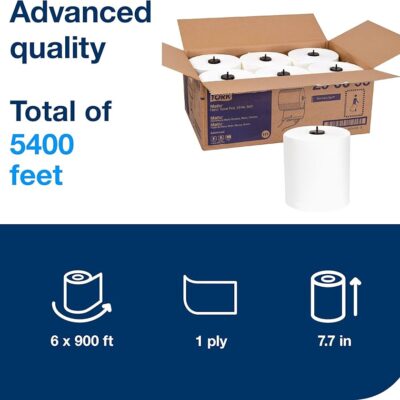 TORK® Matic® Advanced Soft Hand Towel Roll – 7.7″ x 900′