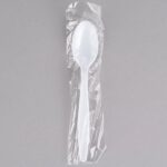 Plastic Tea Spoons – White, Wrapped, 1000 pcs