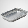 Chef Elite Foil Rectangular Takeout Container – 1.5 lb, Shallow, 8.5″ x 6″ x 1.45″, 500/Case