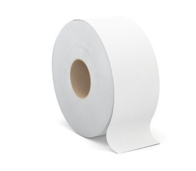 Snowsoft Jumbo Toilet Paper Roll – 2-Ply, 3.29″ x 1100′, 8 rolls