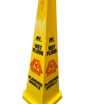 M2 Caution Wet Floor Sign – 24″