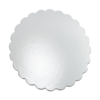 Round Cake Board – 14″ x 0.5″, Silver, 12/Case