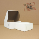 Mark’s Choice Cake Box – White, 12″ x 12″ x 6″, 50/Case
