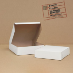 Mark’s Choice Cake Box – White, 9″ x 9″ x 2.5″, 250/Case