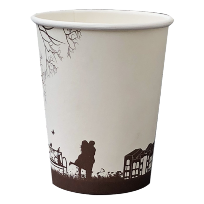 Koality Coffee Cups – 16 oz, City Hall Clock Design, 1000/Case