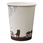 Coffee Cups – 20 oz, City Hall Clock, 1000/Case