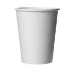 White Coffee Cups – 8 oz, White, 1000/Case