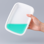 Microwavable Rectangular Container Combo – 32 oz, White, Heavy Duty, 150 Sets/Case