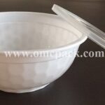 Dynasco Microwavable Noodle Bowl – White, 32 oz, 150 Sets/Case