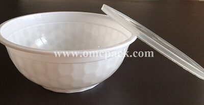 Microwavable Noodle Bowl – 42 oz, White, 150 Sets/Case
