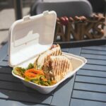 Sugarcane Bagasse Container – 1-Comp, 9 x 6 x 3 in, 200 pcs