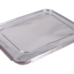 Foil Lids for Aluminum Steam Table Containers – Half Size, 100/Case