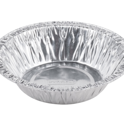 Chef Elite Foil Pie Plate – Shallow, Round, 8″, 96/Case