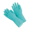 Kitchen Nitrile Gloves – #7, Small, Green, 13″ Long, 12 Pairs/Bag
