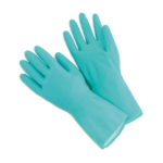 Kitchen Nitrile Gloves – #7, Small, Green, 13″ Long, 12 Pairs/Bag