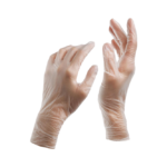 Ritetouch Vinyl Gloves – Small, Powder Free, Disposable, 100/Box
