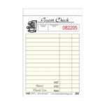 Hypax Guest Check – Bilingual, Single Copy, 3.4″ x 5.1″, 10 packs