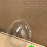 Koality Plastic Dome Lids for Kraft Paper Bowl – For 5 oz Bowls, 1000 pcs