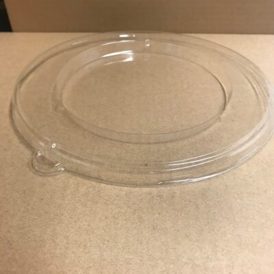Dynasco Flat Sugarcane Bowl Lid – For 24 oz, 32 oz Bowls, 300 pcs (Bowl Match: GD-32B, GD-24B)