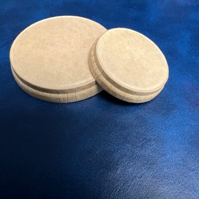 Koality Paper Portion Cup Lids – White, Paper, 1 oz, 2000/Case