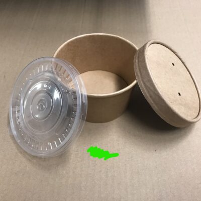 Koality Tall Paper Bowl – 8 oz, 1000 pcs (Lids Fit: Lids-98, Lids-98-F)