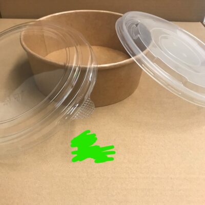 Koality Kraft Paper Bowl – 40 oz (1300 ml), 300 pcs (Lids Fit: SB-9-LF, SB-9-LD)