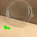 Koality Dome Kraft Bowl Lids – For 40 oz Bowls, 300 pcs (Bowl Match: SB-9)