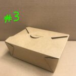 Koality Kraft Paper Food Container – No. 3, 66 oz, 197 x 140 x 63 mm, 200 pcs
