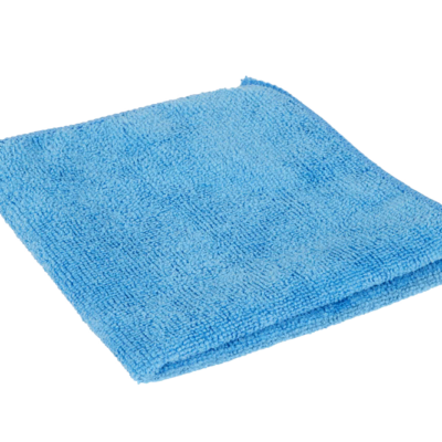 Microfiber Cloth – Blue, 16″ x 16″, 25 pcs per pack