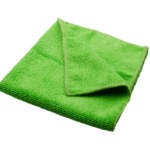 Microfiber Cloth – Green, 16″ x 16″, 10 pcs/bag