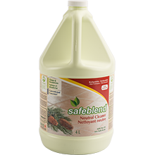 Safeblend Floor Cleaner & Deodorizer – Concentrated, Pine Scent, 4 L