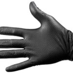 Mark’s Choice Nitrile Gloves – Black, Powder-Free, Large, 100 pcs
