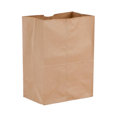 Kraft Paper Bags – 20 lb, Heavy, 400/Case