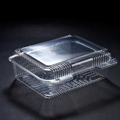 Clear Hinged Plastic Container VEL-023 – 8″ x 6″ x 3″, 500 pcs