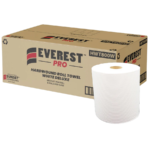 Everest Pro Hand Roll Paper Towel – White, 7.85″ x 800 ft, 6 Rolls/Case – HWT800W