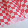 Koality Checker Wax Paper – Red, Greaseproof, 12″ x 12″, 1000 pcs