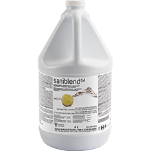Safeblend Saniblend #64 Detergent & Deodorizer – Fungicide, Mold & Mildew Killer, Lemon Scent, 4 L