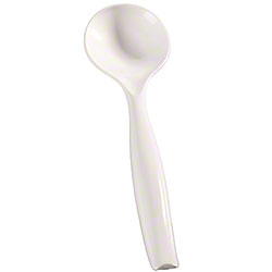 White Serving Spoon – 10″, 72 pcs per case