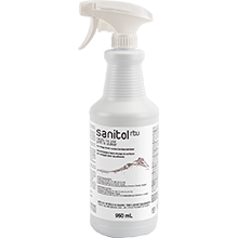 Safeblend Sanitol Contact Surface Sanitizer – Ready to Use, No Rinse, Food Safe, 950 ml