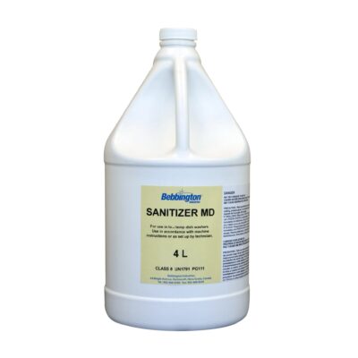 Sanitizer MD – For Commercial Dish Washers and Glass Washers, 4 Liter