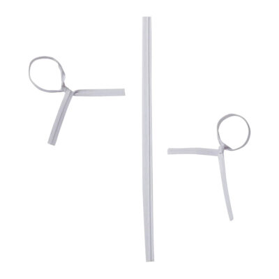 Twist Ties – 4″ x 1/8″, White, 2000/Case