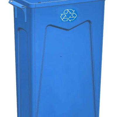 M2 Recycling garbage Bin – Blue, 23 Gallon/87 Liter