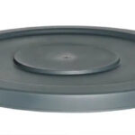 M2 Heavy-Duty Trash Can Lid – Grey, 44 Gallon