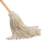 M2 Cotton Yacht Wet Mop – 8 oz, With 54″ Handle