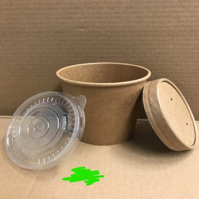 Koality Tall Paper Bowl – 12 oz, 1000 pcs (Lids Fit: Lids-98, Lids-98-F)