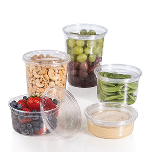 Hofman Deli Containers – 12 oz, Clear, 500/Case